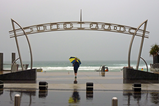 No Sunshine in Surfers Paradise