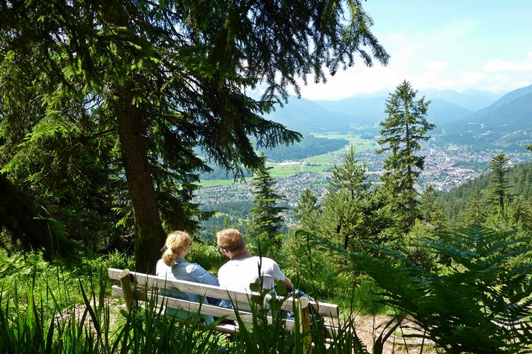 Aussicht auf Garmisch-Partenkirchen