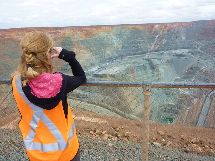 Super Pit Goldmine in Kalgoorlie