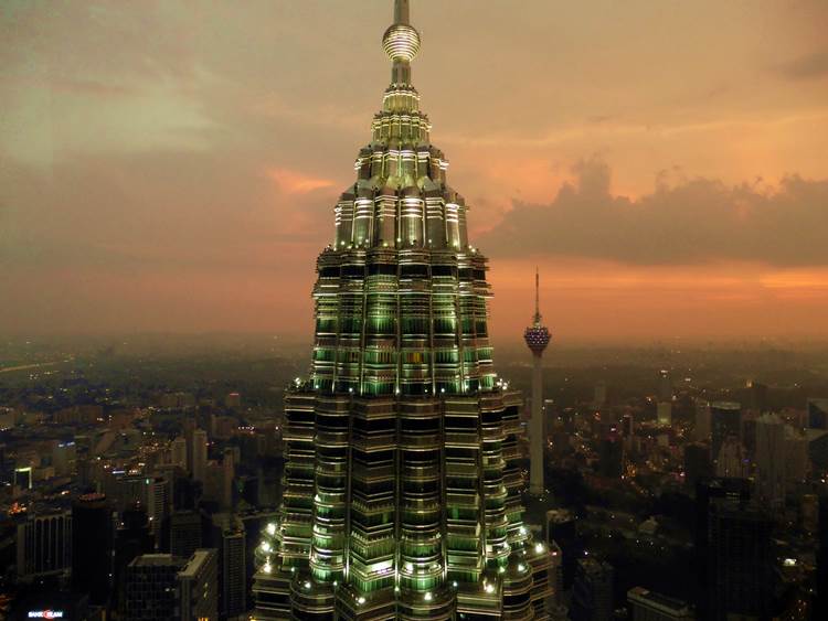Aussicht von den Petronas Towers