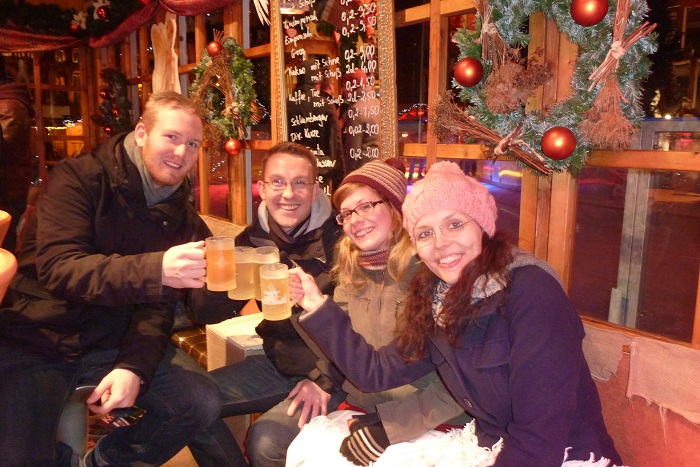 Gluehwein fuer den Aussie