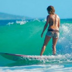 Surfen an der Küste von New South Wales