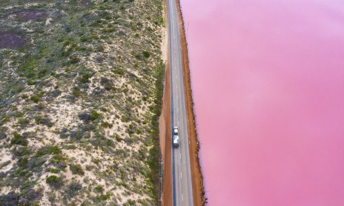 Hutt Lagoon, near Port Gregory