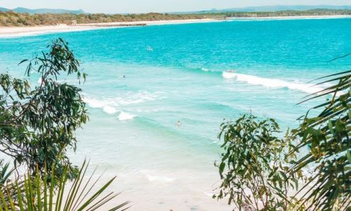 Surfer at Noosa