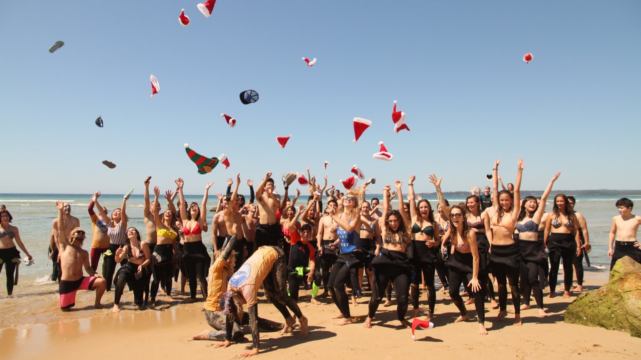Christmas Surf Camp Weihnachten In Australien Erleben