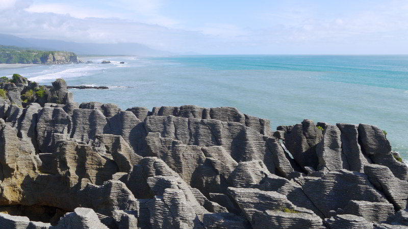 Punakaikis Pancake Rocks sollen das Ende des 10. Great Walks werden.